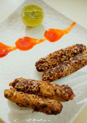 A picture of Potato oats fingers :-.