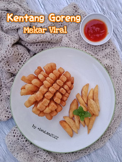 Foto resep Kentang Goreng Mekar Viral