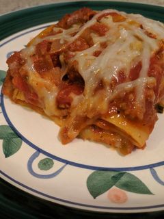 A picture of Ray's Vegan Lasagna.