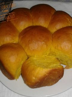 Foto resep Roti sobek labu kuning