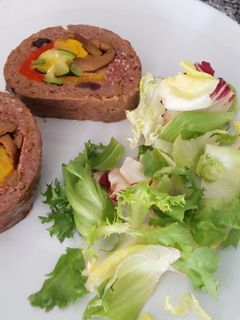 Una foto de Rollo relleno de verduras expres