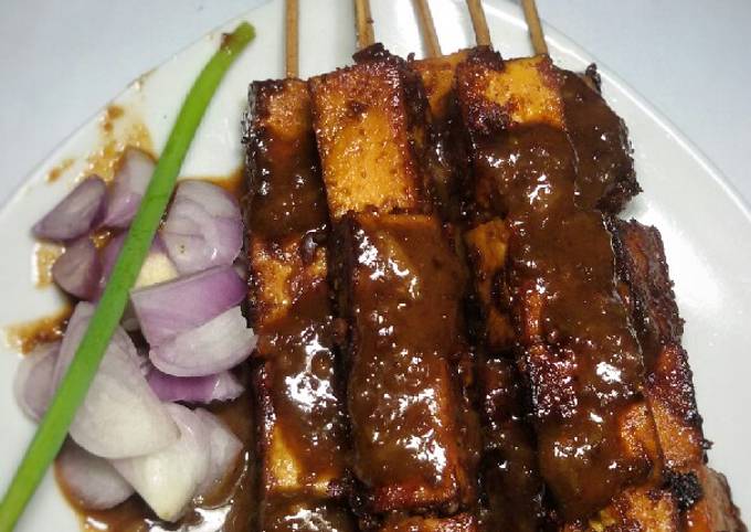 Resep Sate Tahu Bumbu Kacang Oleh Dapur Emak Cookpad