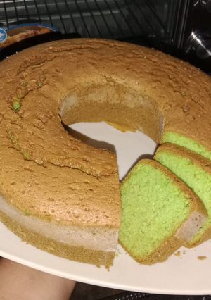 Foto resep Bolu pandan 3 bahan