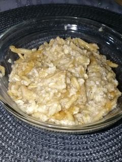 Almás zabkása recept fotója