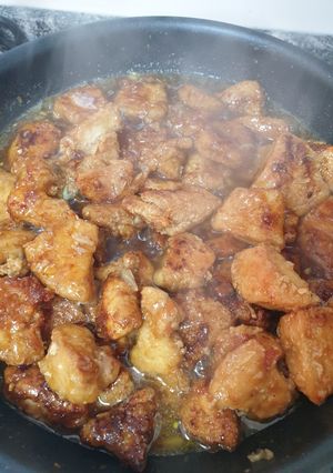 A picture of 🍯 Honey Lemon Chicken 😋.