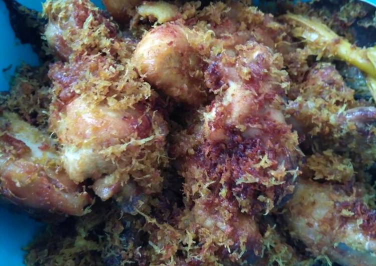 Ayam Serundeng Simple