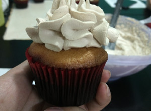 Una foto de Cupcakes de vainilla