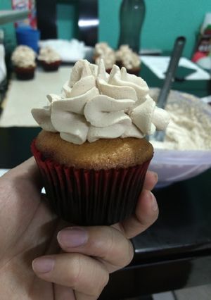 Una foto de Cupcakes de vainilla