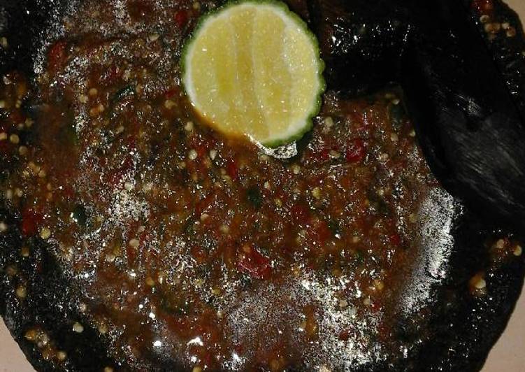 Resep Sambal limau, Bikin Ngiler