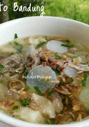 Foto resep Soto bandung