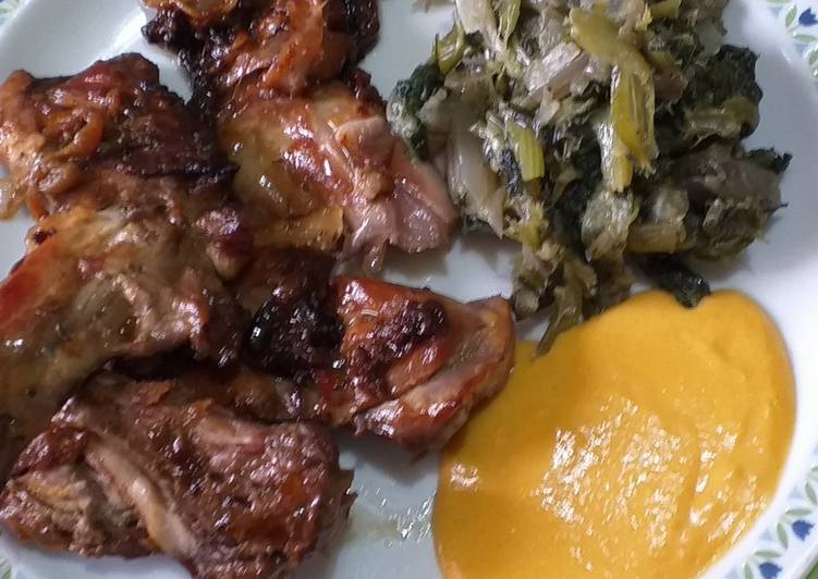 Coniglio al vino rosso e timo