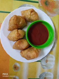 সয়াবিন আলুর সিঙ্গাড়া(Soyabean-Aloo Samosa in Bengali Recipe) রেসিপির প্রধান ছবি