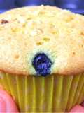คัพเค้กบลูเบอรี่ เค้กบลูเบอรี่ Blueberry Muffins