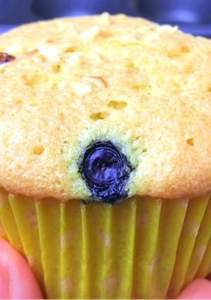 รูปของ คัพเค้กบลูเบอรี่ เค้กบลูเบอรี่ Blueberry Muffins