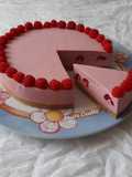 Cheesecake allo yogurt e lamponi