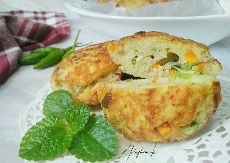 Resep Omelet Minie Mie, Enak