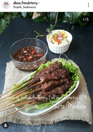 Foto resep Sate Sapi Madura