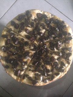Foto resep Pizza Oreo + Banana Jam