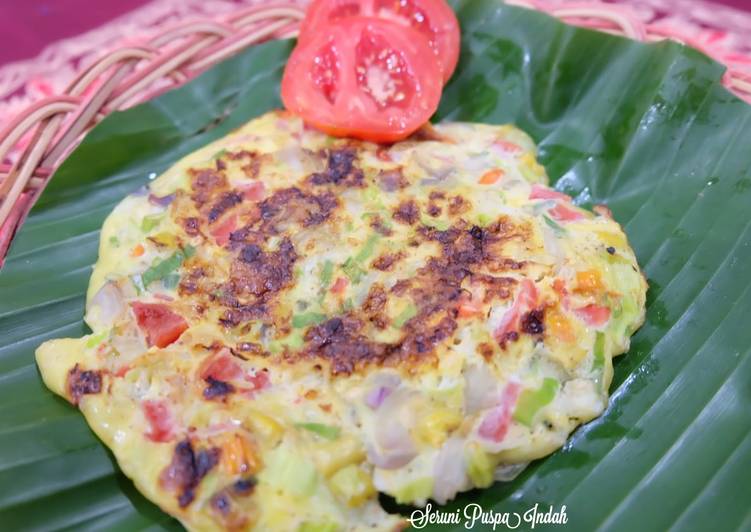 Telur Dadar Bakar