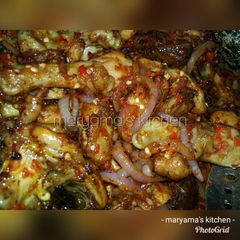 A picture of Peppered chicken.