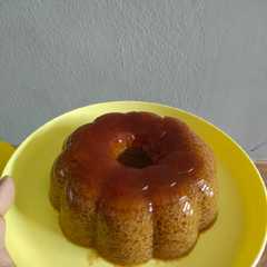 A picture of Puding Lumut Gula Merah.