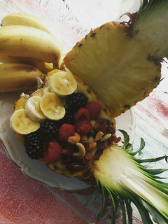 Una foto de Piña smoothie bol