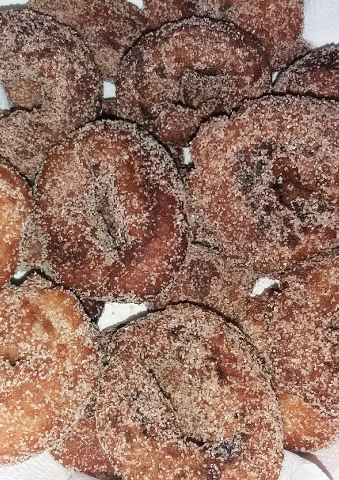 Una foto de Roscos fritos de limón sin lactosa