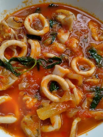 Langkah Gampang Membikin Resep Cumi sambal yang Bisa Manjain Lidah Anti Ribet, Bikin Ngiler