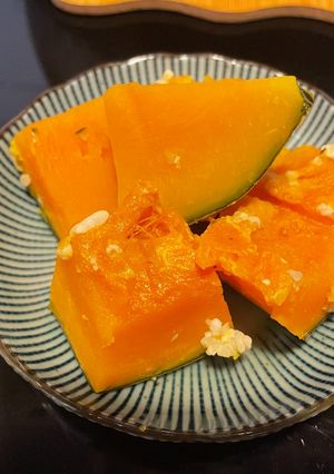 日式鹽麴煮南瓜 的食譜成品照片