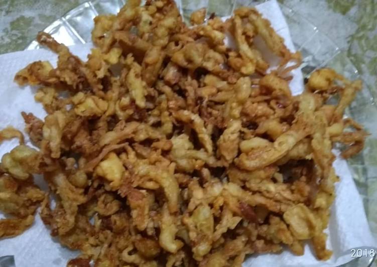 Resep Jamur Tiram Crunchy, Enak