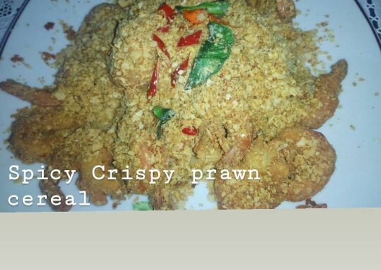 Spicy Crispy Prawn Cereal