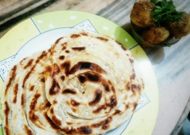 Little Known Ways to LACHHA PORATHA with CHOTA ALOO CURRY