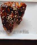 Spicy Korean Chicken Wing