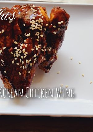 Foto resep Spicy Korean Chicken Wing