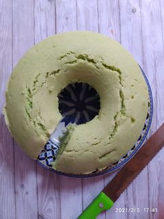 Foto resep Bolu air 1 telur. Irit, ekonomis