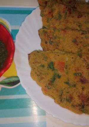 A picture of Suji cheela.