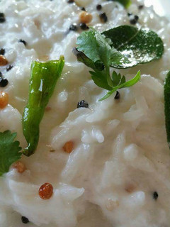 A picture of Curd rice.