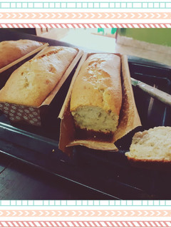 Una foto de Budín de bananas