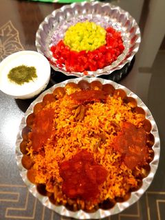 عکسی از دستور لوبیا پلو