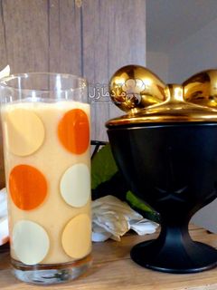 عکسی از دستور شیر موز شیر عسلی