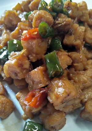 Foto resep Oseng tempe 😄