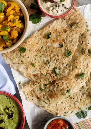 A picture of Rava dosa.