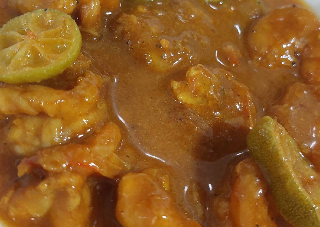 Prawns gravy