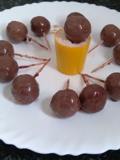 சாக்கோ கேக் லாலிபாப் 🍭🍭(Choco lollipop recipe in tamil) செய்முறை முக்கிய புகைப்படம்