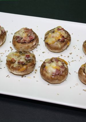 Foto principal de Champiñones rellenos de jamón