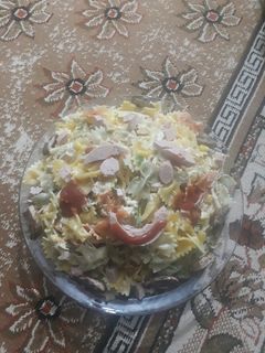 عکسی از دستور سالاد ماکارونی