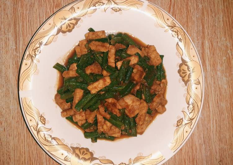 Tumis Kacang Tempe