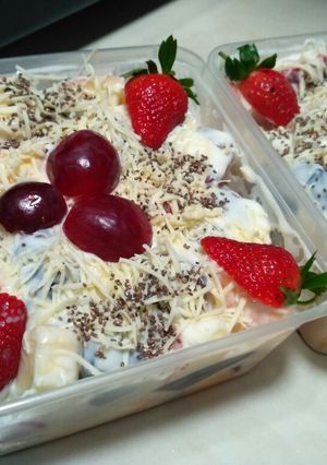 Foto resep Salad buah cepet kilat