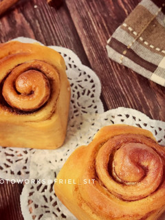 Foto resep Cinnamon rolls bread #kamismanis
