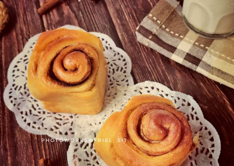 Anti Ribet, Memasak Cinnamon rolls bread #kamismanis Wajib Dicoba